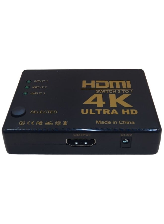 4K HDMI Switch 3x1 - Image 2
